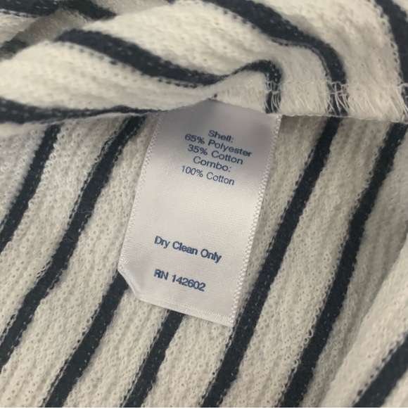 Sail to Sable STS stripped embroidered long sleeve tunic size S nautical - Picture 12 of 12